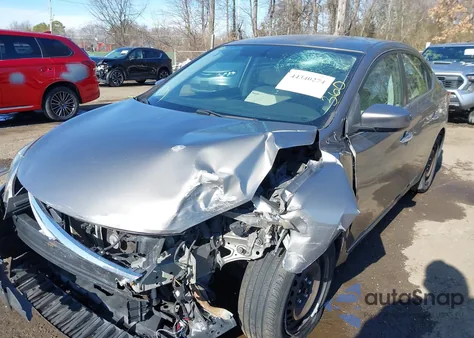 2015 Nissan Sentra Sv из США, поврежденный, VIN 3N1AB7AP0FY377111